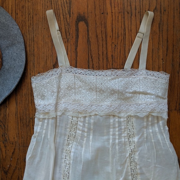 Rare Rebecca Taylor Cotton Lace Crochet Camisole - Picture 7 of 8